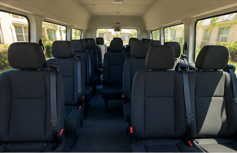 Mercedes-Benz Sprinter cloth passenger interior